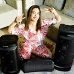 Munmun Dutta Instagram - #LiveLifeLoud Be it with friends at a party, binge-watching TV or camping in the outdoors, take your music anywhere you go with Sony's X-series portable wireless speaker. @sonyindiaofficial #SonyPartySpeaker #SonyXSeries