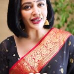 Neha Pendse Instagram - My makar sankranti inspired look with some of the holy grail products from @ssbeauty @shoppers_stop to bring out that ultimate ‘festive’ glow✨💖 #SSBeautyBrigade #SSBeauty #ShoppersStop #MakarSankranti #FestiveMakeup #MakeupReels