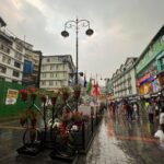 Nia Sharma Instagram - A no-traffic Road … Walked down this beautiful quaint road in the middle of Gangtok.. Bought this cute pink poncho…met some cute lil girls.. danced.. had a Mai Tai at Dragon 🐉 wok .. and everyone kind of knew my name so never felt as if it was a new territory❤️✌️ To such Sweet times…..💕 MG Marg, Gangtok
