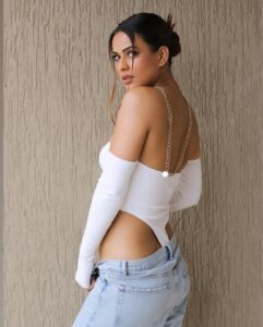 Nia Sharma Instagram - Summer essentials!! 

@ajaypatilphotography 📸 candidly 
@irshad__hair
