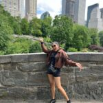 Nimrit Kaur Ahluwalia Instagram - nyc strolling with littal ❤️ #backtohighschool #centralpark #soho #nyc