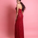 Nimrit Kaur Ahluwalia Instagram - October Edition- @litgleam_mag 🍓 Photograph By- @shubhammandhyanphotography Styled By- @janviturakhia Makeup By- @amitrajput_mua Hair By- @iamshamim2608 Outfit By- @labelambrosiacouture Jewellery By- @mozaati Footwear By- @eridani.in #nimritahluwalia