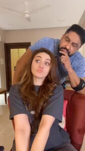 Parag Tyagi Instagram - Always Pagal for u @shefalijariwala 😘😘😘
Posted @withrepost • @shefalijariwala Pagalpanti bhi zaruri hai ! 😂😂😂
@paragtyagi 
#tgif #fridayfun #weekendvibes #couplegoals #madness  #reelsindia #funnyreels #funny #funtimes #friday #love