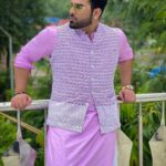 Paras Chhabra Instagram - Clothing styled and designed by @simrandhillon.designs 👍 👌 #paraschhabra #parasarmy #outfits #outfit #indianwedding #indianwear #kurtapajama #design