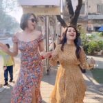 Parull Chaudhry Instagram - May this year be full of matargashti ❤️ Happy 2023 @charulmalik ❤️😘 #parullchaudhry #actor #influencer #contentcreator #parullians #explore #bhagyalakshmi #jofithaiwohhithai #traveller #vlogger #chaudhryonthego #fashion #fitness #beauty #lifestyle #fashionblogger #beautyblogger #yogini #fitnessmotivation #travel #saasbahuaurbetiyaan #reels #reelsinstagram #reelsvideo #reelsindia #reelsviral #matargashti #trendingreels