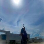 Preethi Asrani Instagram - No matter what colour is your sky, Be fearlessly alive! 🦋🕊 . . #मनday📿