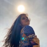 Preethi Asrani Instagram - No matter what colour is your sky, Be fearlessly alive! 🦋🕊 . . #मनday📿
