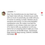 Priyanka Chahar Choudhary Instagram - Dear Priyanka Paltan, we are overwhelmed by all your beautiful letters to Pari! And we know we said we'd shortlist one best letter for an upcoming IG post, but we're sorry- we just couldn't choose just one 🥺 So here are all the letters that made our hearts melt 💓 and so many more we couldn't include here.. We said it before, we're saying it again- PRIYANKA PALTAN is the G.O.A.T fanbase! Thank you for all your love, support and dedication, always! ♥️♥️♥️ . . . . Outfit - @peachyboo.in Footwear - @zaamo.official x @gloglam.co Head Stylist - @roshni0819 Team- @___neerajpandey___ #PariForTheWin @colorstv @endemolshineind #PriyankaChaharChoudhary #PriyankaIsTheBoss #BBQueenPriyanka #PriyankaChaharSupremacy #PriyankainBiggBoss16 #BiggBoss16 #BB16
