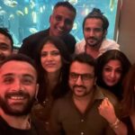 Raghav Juyal Instagram - #yudhra team night out 🌻🌻 @excelmovies @ritesh_sid @stutir @raviudyawar @malavikamohanan_ @rupinsuchak @ozajay