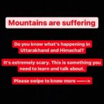 Raghav Juyal Instagram - The situation is bad, and we need to talk about it. The climate change is here and it’s very much real, because of it the mountain communities are suffering, forest fires are raging, temperatures are increasing, we are looking at water shortage and power cuts in coming months. And there have been a few isolated snowfalls, which people is putting in their stories and reels, making everyone else feel that situation is normal in the mountains. But it is not. So please, between reels and stories, let’s talk about the real situation as well. Let’s atleast talk about it, prompting everyone to read about the situation in the mountains. So everyone can learn that global warming is global, and what we do in our cities and countries is affecting the Himalayas, and it won’t be long before we might see huge climatic disasters in these regions. . . . Please share this across🙏❤ . . Via ~ @abhiandnow Follow : @hum_hai_uttarakhandi . . . #climatechange #climatecrisis #climatechangeisreal #climateaction #climateemergency #climatestrike #climatechangeawareness #hum_hai_uttarakhandi #climateactionnow #climatebreakdown #uttarakhand #himachal