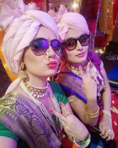 Rhea Sharma Instagram - गान माँझ वाजनार मुंबई टों संग्लि 
तुझा माँझ प्रेमआहें फ़ीलिंग आहें चांगली 😎
गणपति बप्पा मोर्या 🙏🏻
#नव्वरी #swag #yehrishteyhainpyaarke @soniya_kaur4