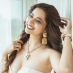 Ridheema Tiwari Instagram - Wake Pray Slay 🤍🤍🤍 Outfit : @fashion_ivaahi Jewellery : @the_jewel_gallery Stylist : @instylewithaditi Make up & Hair : @rohini_makeupandhair 📸: @ibphotography27 Location : @radissonblumumbaiairport #sophisticated #classy #ootd #ridhiematiwari #elegance #jewelryaddict #dreamy Radisson Blu Mumbai International Airport