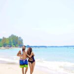 Ridheema Tiwari Instagram - Never a dull moment together ❤️❤️❤️❤️❤️❤️❤️❤️❤️❤️❤️ 📸 : @mi_abhishek_joshi #couplegoals❤ #beachvibes #ridhiematiwari #jaskaransinghgandhi #husbandandwife #lovers #friendsforlife #livethemoment #bollywoodcouple #sexycouple #hotbod Avani+ Khao Lak Resort