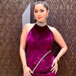 Ridheema Tiwari Instagram - On Cloud Wine 🍷 Outfit @vioriccaofficial Jewellery @itahdnura Styling @instylewithaditi #winegown #glamglam #casinostyle #partystyling #phuket #phuketthailand #thailand #ridhiematiwari #sexylegshot JW Marriott Khao Lak Resort & Spa