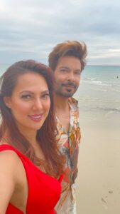 Rochelle Rao Instagram - If you are wondering what our new years views were like.. #kohkoodisland is one of the southernmost islands in #thailand it’s so remote that it takes half a day to get there from #bangkok but it’s soo stunning we would have travelled days to get to these stunning beaches! #grateful #thailandtravel #kero #kerotravels #keroreels #keroreelchallenge #rochellerao #rochelleraosequeira #couplegoals #coupletravel