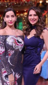 Rochelle Rao Instagram - Hope you guys enjoyed bringing the new year in with @tksshowofficial and @norafatehi @gururandhawa #happynewyear 
@kapilsharma @krushna30 @kikusharda @archanapuransingh @banijayasia 
Hmu @sharaddhamnaskar @salunkhevaishali 
Styled by @sunnynagpalofficial 
#lotteryontkss #lottery #lotteryreelchallenge #thekapilsharmashow #tkss #dancemerirani #dancemeriranichallenge