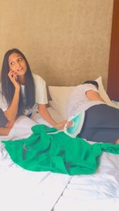 Rohit Suchanti Instagram - Abhi bhi jal raha hai 🤣🤣🤣😝

#reels #funnyreels #bhagyalakshmi #rishmi