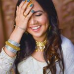 Roopal Tyagi Instagram - “If you are concerned about the world, the first thing you need to do is transform yourself into a joyful being.” - Sadhguru 📸 @iam_asoul studio session: @photowalksmumbai #indianoutfit #whitelehenga #maangtikka #ootd