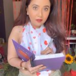 Roopal Tyagi Instagram - February mood! ♥️ 🤍 Heart printed scarf - @april21closet #valentines #february #mood #love #hearts #cuteoutfits #valentinesdayoutfit