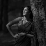 Roshini Haripriyan Instagram - 🤍🤍 📷 @lettersbyanandganand #roahniharipriyan #blackandwhite #bw