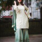 Roshmi Banik Instagram - When’s Diwali you said?!?!?! 🤩🪔💥 . . . 📸 @iam_rajinamdar . . Styled by @shopruzhan . . #diwali #diwali2022 #lights #crackers #festivewear #festival #festivevibes