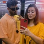 Roshmi Banik Instagram - Miss you my butter half…! @kaustavbanik ♥️😘