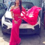 Ruhi Chaturvedi Instagram - Gulabo . . . . 👗 - @sacorina 📸. - @shilpasanghv . . . #simplybeingsherlyn #lovelovelove #kundalibhagya #balaji #thankyougod