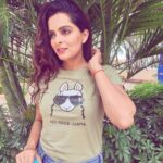 Ruhi Chaturvedi Instagram - Nope 🐑 . . . . #fridaythe13th #happyvibes #fotosirftshirtkayliye