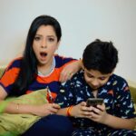 Rupali Ganguly Instagram - As much as we were to our toys, kids are now connected to the mobile phone. Gen Z I tell you! 🤣 . . . #feelkaroreelkaro #feelitreelit #reels #reelsinstagram #instagood #instadaily #fyp #comedy #comedyreels #comedyvideos #jaimatadi #jaimahakal #anupamaa #rupaliganguly