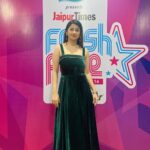 Saba Khan Instagram - It was wonderful to be part of jury for #timesfreshfaceseason14 @times.jaipur . Outfit - @shivayu_official Make up - @somyamakeupartist . #sabakhan