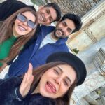 Sana Sayyad Instagram - Touristy Shenanigans with My Gang ❤️ #imaadshamsi #sanasayyad #nehaadhvikmahajan #adhvikmahajan #turkey #blessed #gratitude Ephesus Ancient City