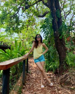 Sanaya Irani Instagram - Into the Wild @caboserai 🌳 🌳. 
📸 by @itsmohitsehgal ❤️❤️

#naturelovers #natureretreat #ecofriendly #organicliving.