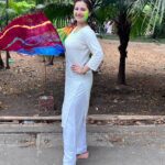 Sanaya Pithawalla Instagram - Bura na Mano holi hain 💙💜🧡💚💛