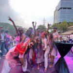 Sanaya Pithawalla Instagram - Bura na Mano holi hain 💙💜🧡💚💛