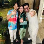 Sanaya Pithawalla Instagram - Thanks to each and everyone for making it for our event last night ♥️ Love you guys 🥰 Another bangin event with @palak.purswani @devashishofficial9 done right @narathaiindia 😁 Nara Thai Colaba