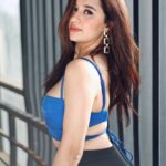 Sanaya Pithawalla Instagram - 💙💙💙 Wearing @politesociety_official