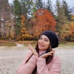 Sandipta Sen Instagram - #mymoodtoday #eibsee #europetrip2022 #europedestinations #europetravel #saturdaymood Eibsee