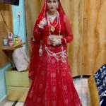 Sapna Choudhary Instagram - Vidaai….. 🥺 Outfit by @ratnavati_collection09 #desilook #desiqueen #sapnachoudhary #newsong #treanding #positivevibes #thankgodforeverything