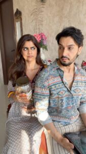 Sayantani Ghosh Instagram - 💛शादी शुदा ज़िंदगी Part-4
.
@anugrah0070 
#sunday #husbandandwife #home #together #couplegoals #couple #togetherforever #fun #funnyreels #funnyvideos #funnyreels #reeloftheday #reelsindia #réel #reelitfeelit #reelkarofeelkaro #instalike #instalife #trending #trendingreels #viral #instaviral #instalover #instamood #instagood #love #anugrahtiwari #sayantanighosh 💛