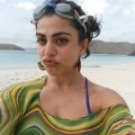 Shenaz Treasurywala Instagram - Who else is missing the sun, sand, an exotic island and a dip in the sea? Today, I’m taking you to my time in Saint Thomas, U.S. Virgin Islands. On this day, I was by myself wandering around the Caribbean paradise exploring the stunning beaches tasting the local food. I was at peace and happy. #stthomas #carribean #travelwithshenaz #travelhotelsmiles #sunsandsea Saint Thomas, US Virgin Islands