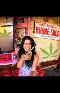 Shenaz Treasurywala Instagram - Have you ever tried Bhang? What was your experience? Did you go to the moon 🌓? This is Mr Bhang in Jaisalmer. He’s the most famous Bhang seller in Rajasthan and perhaps India. Anthony Bourdain was here too once. What a character he is :) #holi #holi2020 #bhang #bhanglassi #travelwithshenaz #travelhotelsmiles #GoPro #goproindia  #jaisalmer #jaisalmerdiaries #rajasthan Ootd : @ashnavaswaniofficial