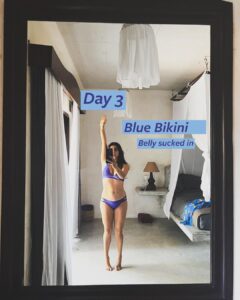 Shenaz Treasurywala Instagram - What is your relationship with your body? 

When I was growing up there was no such term as “body positivity”

 For years I was so mean to my body. In my 20s, I used to starve all day, stuff my face at night and wake up guilty and hating myself. This was my pattern. 

I was always mean to my belly, my thighs. I used to talk down to my body. 
It was a toxic relationship! 

Even now, when my belly sticks out, I get mad at myself and have to remind myself - to be nice. Be nice to your cute belly Shenaz :) 

It’s been an up and down relationship through the years and I wish I could say I am finally in a place where I don’t care. But I do! 
Not as much of course but I do care -a little. 

Yes, I eat a lot but I am very careful about what I eat. I still make sure I do some form of exercise at least 5 times a week. 

I work hard to keep this body strong and healthy and aesthetic. And I am proud to say that - I can still wear a bikini 👙 today and feel sexy!!! 

Are you nice to your body? Talk to me.