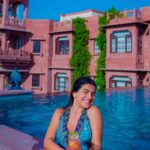 Shenaz Treasurywala Instagram - Do you like to stay in old heritage hotels or new modern swanky ones? It was SO HOT, I jumped into the pool with my dress on 😎 Welcome to the most instagramable home in Jodhpur! The Daspan House. A 1921 home turned into a vibrant hotel in Jodhpur. I love the mix of the old heritage home and the new fittings and modern flooring!!! Perfectly designed. If you don't stay here, at least go for a meal or a drink when in Jodhpur! I loved my time at Daspan. The two handsome young, hospitable men who run the place were the cherry on top ;) @daspanhousejodhpur #heritagehotels #swankyhotels #jodhpur #travelromancesmiles