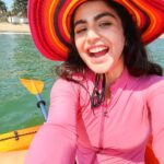 Shenaz Treasurywala Instagram - I'm back in Goa. Send me suggestions please of the off beat things I can cover in Goa! Kayaking in the ocean in Goa is sooo fun. Please try it!!! Also, if you want the exact location of the kayaking leave a comment and ask :))