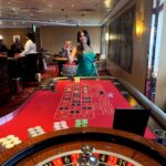 Shenaz Treasurywala Instagram - What does your Saturday night look like? Mine is posing by these tables trying my luck on this ship 😊 I usually always lose at these kind of games. What about you?? #travelwithshenaz #saturdaynight #weekendvibes #travelfun