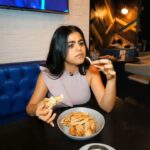 Shenaz Treasurywala Instagram - What's the most expensive meal you've ever had? And what's the most economical meal you've had? Which one was better? The Gold ice cream in the previous post was the most expensive meal I had. The most economical was the yummy meal in Meghalaya for 208 rupees. It was at you&I cafe shillong ( You can check out the video on my YT if interested) And yes Ive turned vege but I make an exception sometimes when I travel to taste different cusine. And i had to try this just to understand what makes Dubai tick. GOLD 🪙 All that glitters is gold?? Hahaa yes or no??? #bling #dubai #travelwithshenaz #foodstagram#ad
