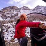 Shenaz Treasurywala Instagram - Roadtrips or Airplanes? What is the best road trip you have been on? Was it close to home or far away? I love Roadtrips! For me this one through the North East was my favourite ❣️ And a must do for all of you!! Thanks for being my companion on my trips @mgmotorin #roadtrips #mghector #incredibleindia #travelwithshenaz @mg_hector