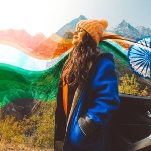 Shenaz Treasurywala Instagram - What do you love about your country? 

I've been traveling all over India since lockdown ended! And all I can say is India is truly incredible beauty and landscape. Our culture is rich. Our people are warm! Happy republic day!!!

 #republicday🇮🇳 #2020 #72ndrepublicday🇮🇳 #january26 
#travelwithshenaz #travelhotelsmiles

@that_dslr_guy_  @mr_camerawala @ridhivijay_photography thanks for meeting me in jaipur and taking these pics w me 

@yeh_lehenga_nahi_mehenga  thanks for the outfit