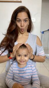 Shikha Singh Instagram - Some morning twisting & bopping with @alaynasinghshah 🤣

#baby #babygirl #girl #girls #mom #mommy #mommydaughter #mother #motherlove #motherdaughter #babiesofinstagram #babies #cute #cutebaby #cutegirls #trendingreels #trending #trendingsongs #tren #reels #reelsinstagram #instagood #instagram #insta #reelitfeelit #reelsvideo #reelkarofeelkaro #memories