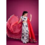 Shivangi Khedkar Instagram - Posted @withregram • @awwbypriyanka ☆ LAST and The BEST ☆ . B E A U TI F U L L Y W I L D . Dramatic Cape with Blouse & a Skirt Set. . To place your order, Do DM us. 💃 @khedkarshivangi . 📷 @radhikashahphotography 👩‍🦰 @hairbysejal 💄 @makeovers_by_shruticharla Prints @paperminttdesigns . . #white #Blackandwhite #printed #awwlookbook #awwbypriyanka #awwdesigns #instadaily #potd #supportindiandesigners #vocalforlocal #indiandesigners #lovestory2022 #newcollection #organza #frill #trending #Dress #skirtlove